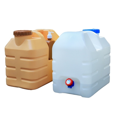 20l 5 गैलन प्लास्टिक आउटडोर जल संग्रह टैंक 350 * 240 * 340 मिमी