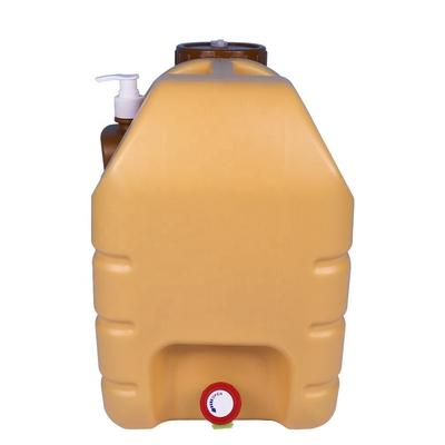 20l 5 गैलन प्लास्टिक आउटडोर जल संग्रह टैंक 350 * 240 * 340 मिमी
