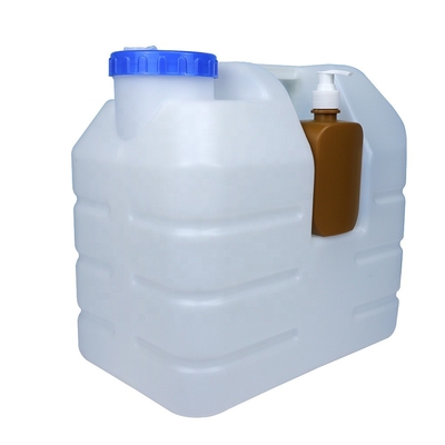 20l 5 गैलन प्लास्टिक आउटडोर जल संग्रह टैंक 350 * 240 * 340 मिमी