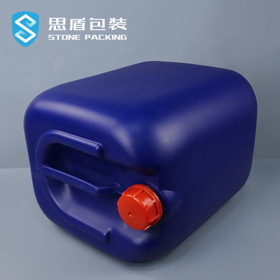 1.5KG केमिकल ब्लू 30l प्लास्टिक ड्रम हैंडल के साथ 360 * 300 * 410mm