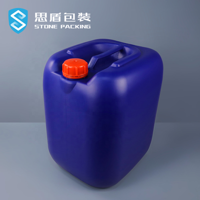 1.5KG केमिकल ब्लू 30l प्लास्टिक ड्रम हैंडल के साथ 360 * 300 * 410mm