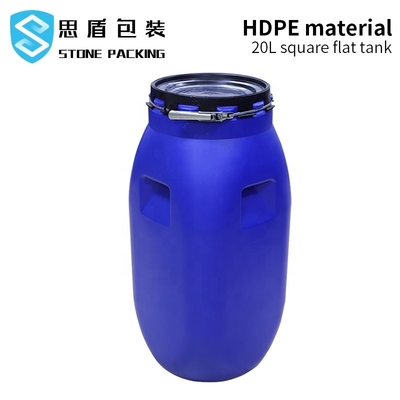 110L एचडीपीई प्लास्टिक कंटेनर OEM ODM एचडीपीई ब्लू बाल्टी 4.5kg