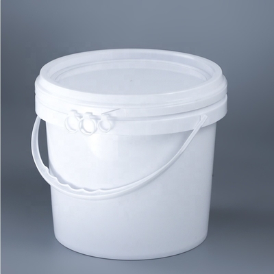 दीया 222mm पीपी व्हाइट 5l रासायनिक दौर प्लास्टिक कंटेनर 360g